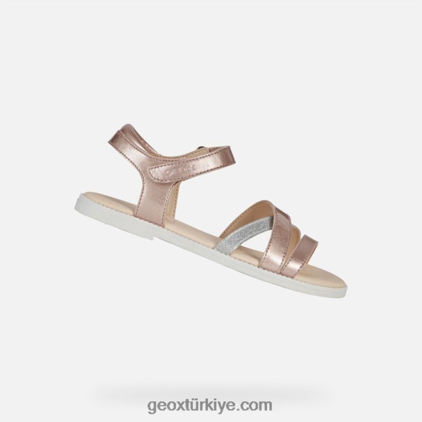 sandal karly kız gül Geox B60TP61246