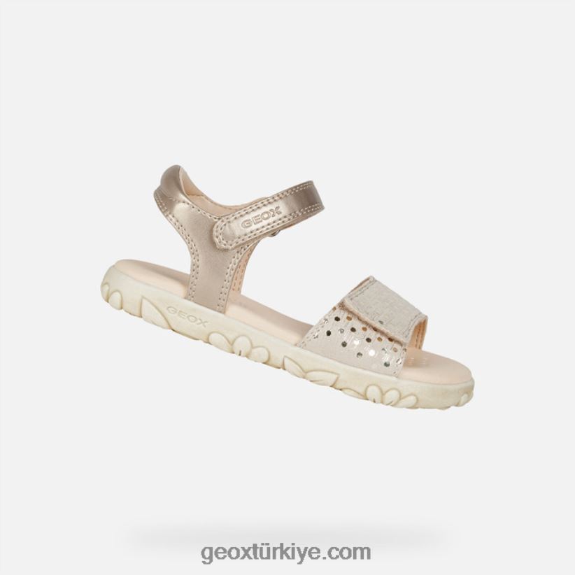 sandalet haiti kızı bej Geox B60TP61055