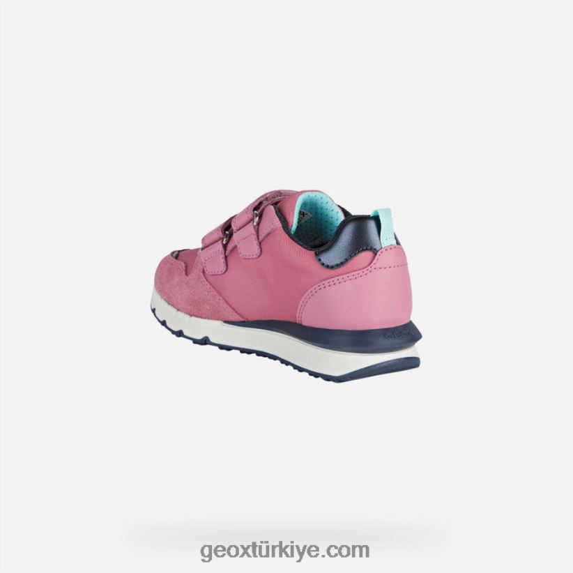 fahişe kız fuşya/lacivert Geox B60TP61094