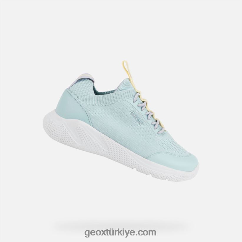 genç sprintye deniz yeşili/lt sarı Geox B60TP61060