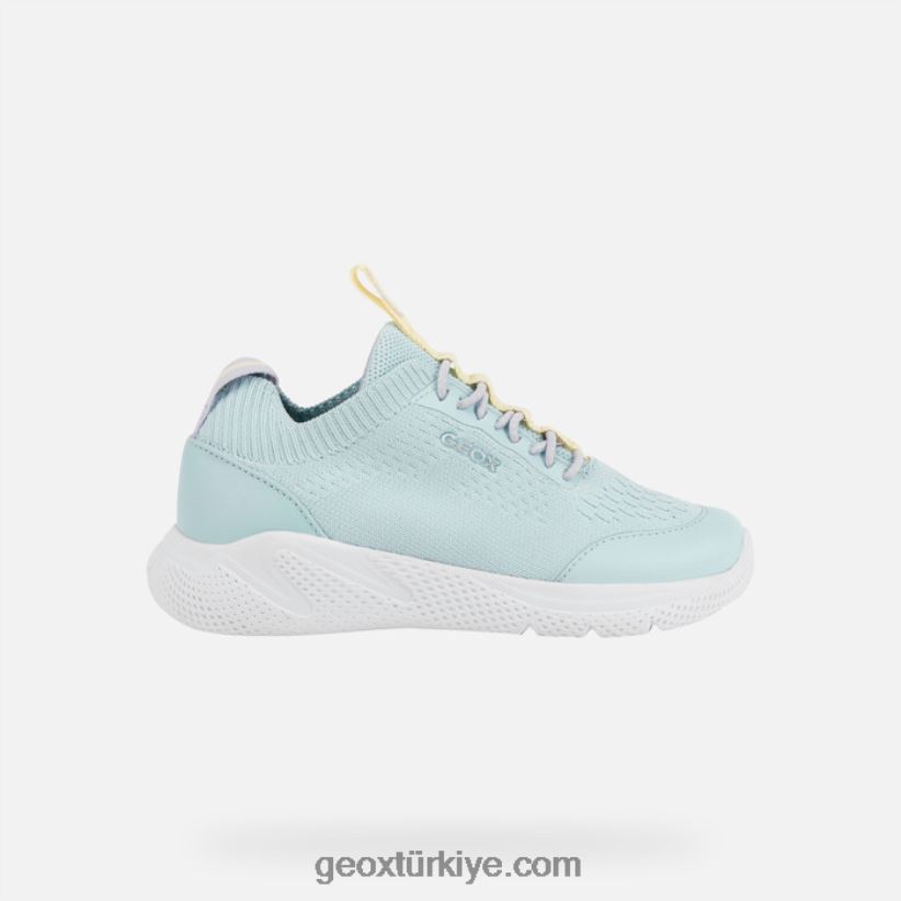 genç sprintye deniz yeşili/lt sarı Geox B60TP61060
