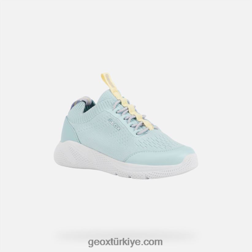 genç sprintye deniz yeşili/lt sarı Geox B60TP61060