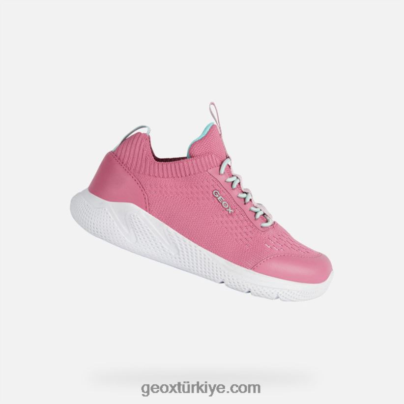 genç sprintye fuşya/deniz Geox B60TP61886