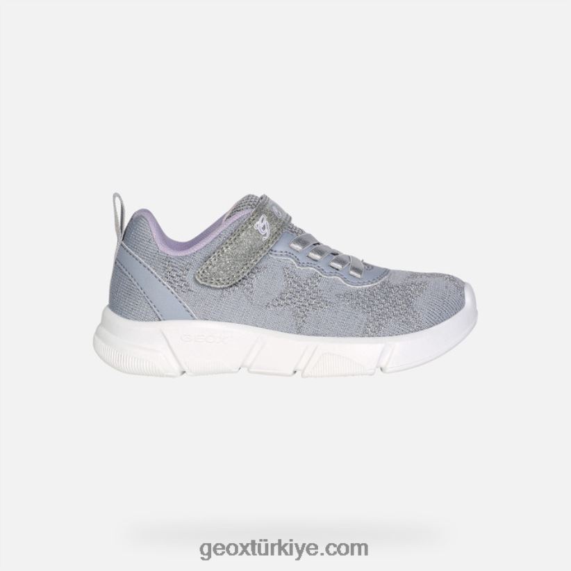 kıllı kız gümüş/leylak Geox B60TP61183