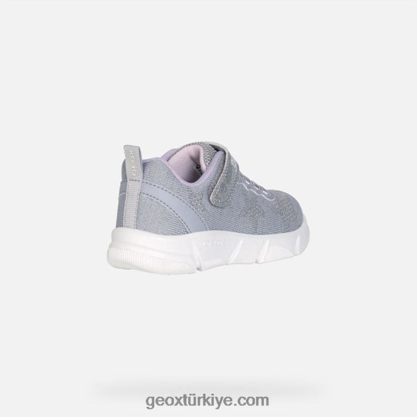 kıllı kız gümüş/leylak Geox B60TP61183