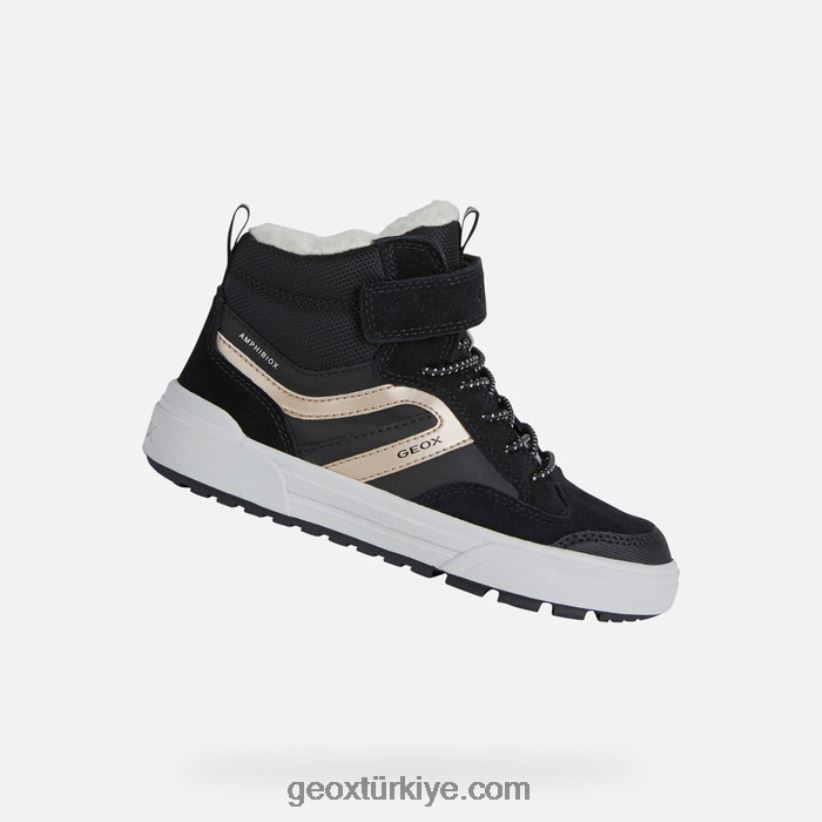weemble abx genç siyah/platin Geox B60TP61066