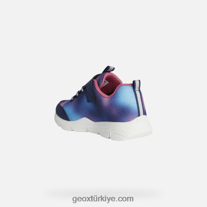 yeni tork kız lacivert/fuşya Geox B60TP61001