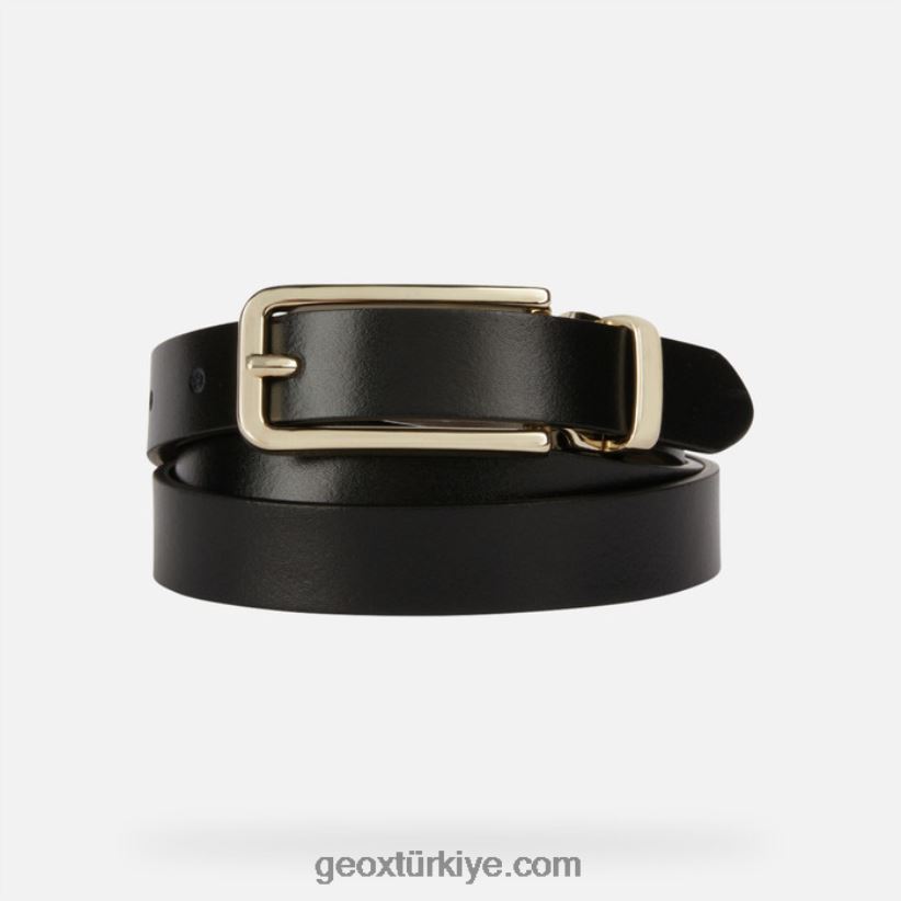 kemer kadın siyah kahve Geox B60TP61695