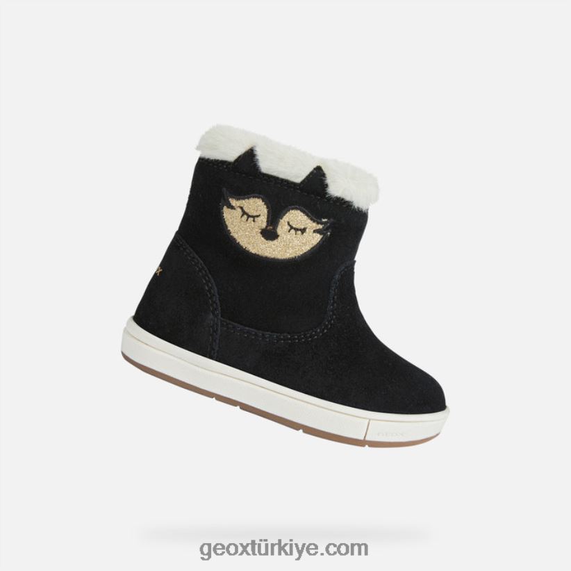 trotola yürümeye başlayan çocuk siyah Geox B60TP62028