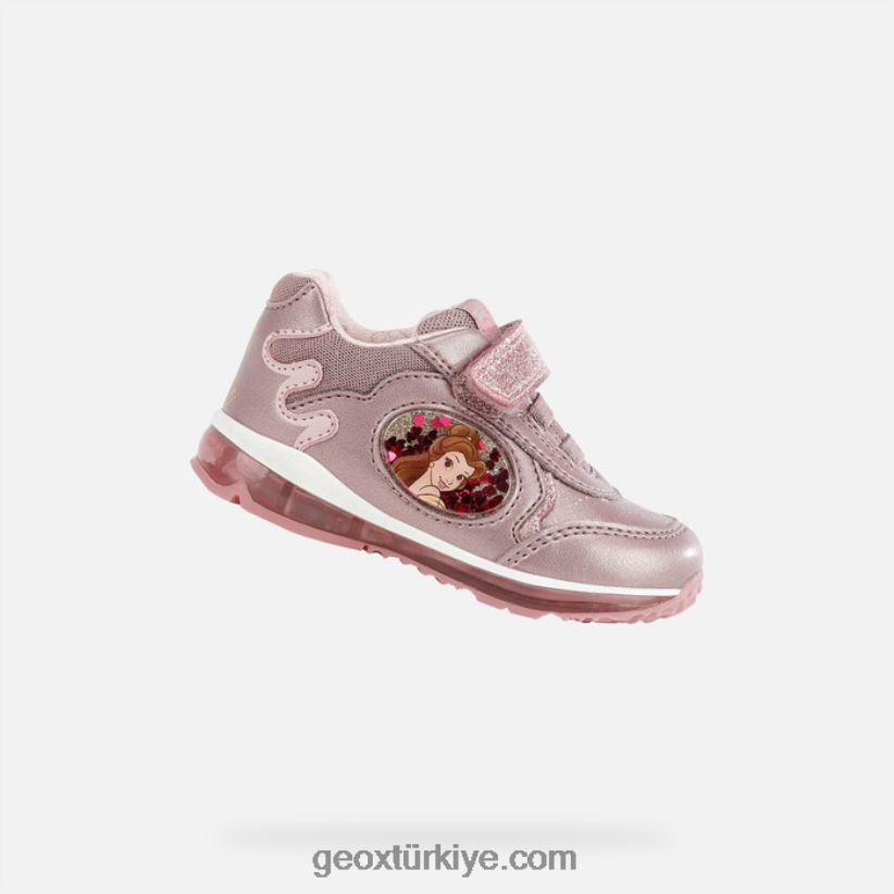 yürümeye başlayan çocuk koyu pembe Geox B60TP61584